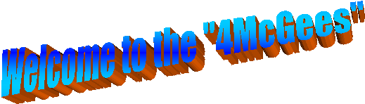 Welcome to the "4McGee's"